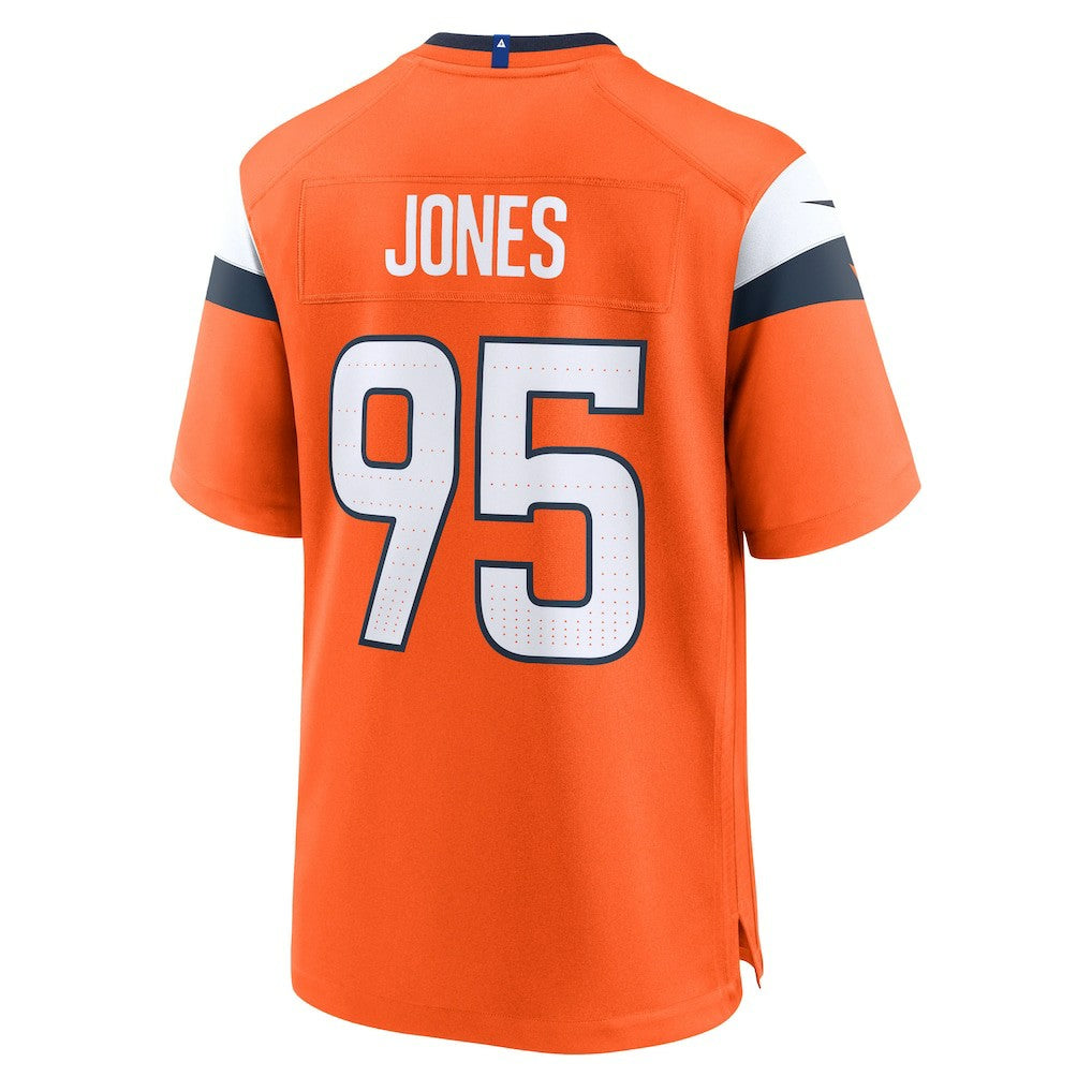 Sai'vion Jones Denver Broncos Team Game Jersey Orange - Nike