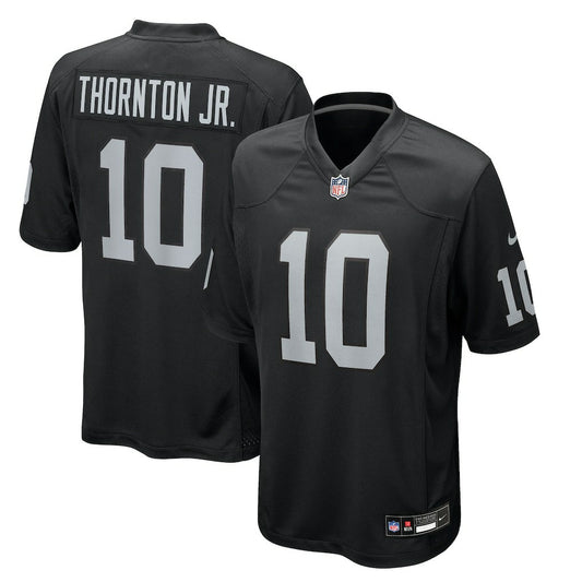 Dont'e Thornton Jr. Las Vegas Raiders Team Game Jersey - Black | NFL Jerseys