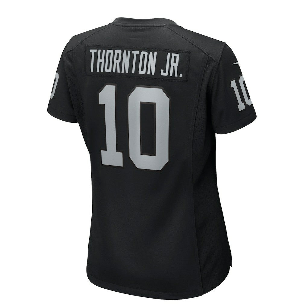 Dont'e Thornton Jr. Las Vegas Raiders Women's Team Game Jersey - Black | NFL Jerseys