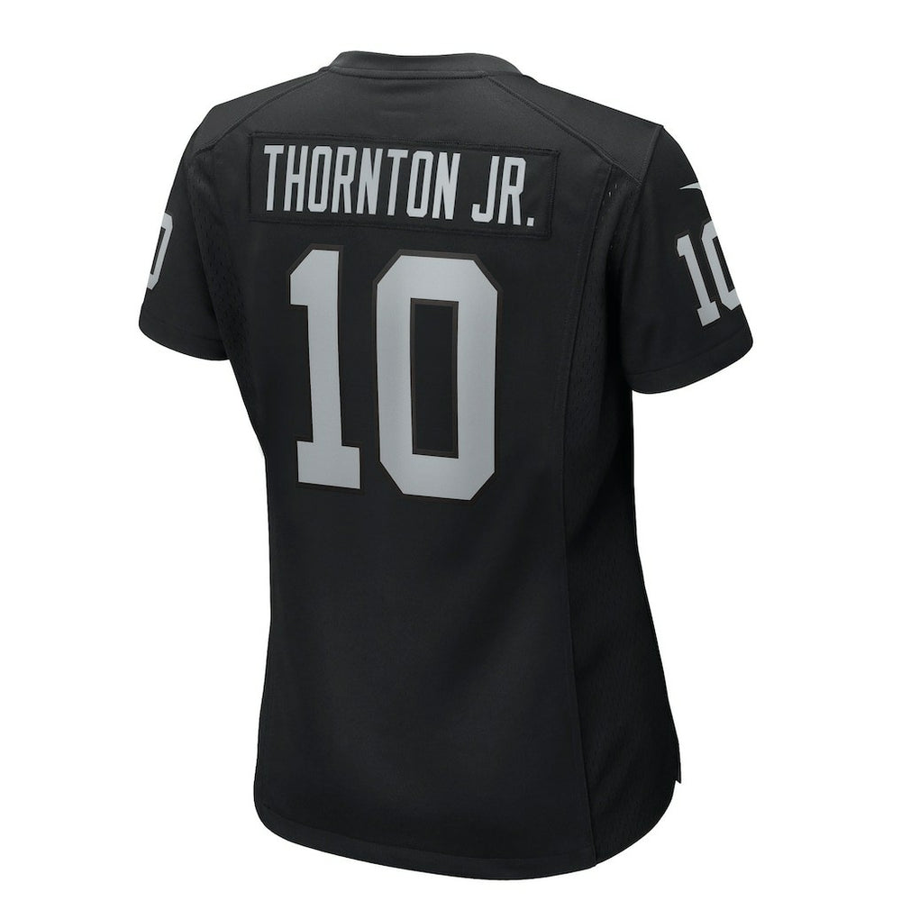 Dont'e Thornton Jr. Las Vegas Raiders Women's Team Game Jersey Black - Nike