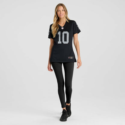 Dont'e Thornton Jr. Las Vegas Raiders Women's Team Game Jersey - Black | NFL Jerseys