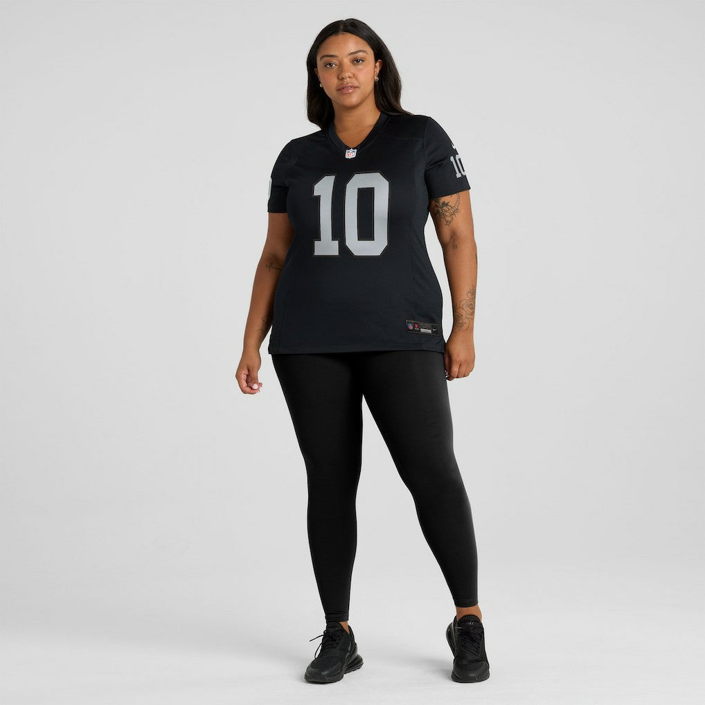 Dont'e Thornton Jr. Las Vegas Raiders Women's Team Game Jersey - Black | NFL Jerseys