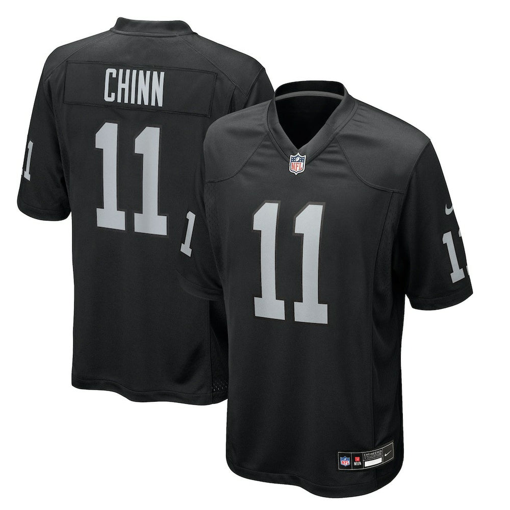 Jeremy Chinn Las Vegas Raiders Team Game Jersey Black - Nike