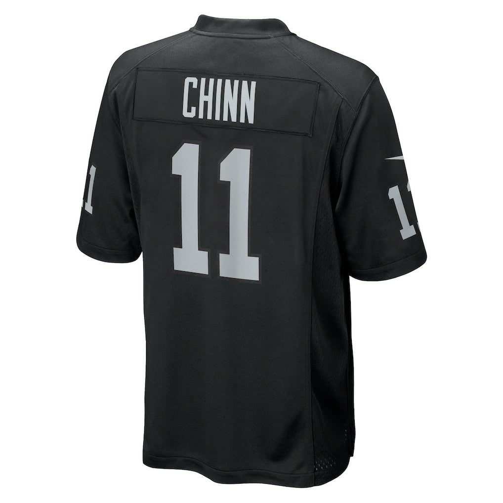 Jeremy Chinn Las Vegas Raiders Team Game Jersey Black - Nike