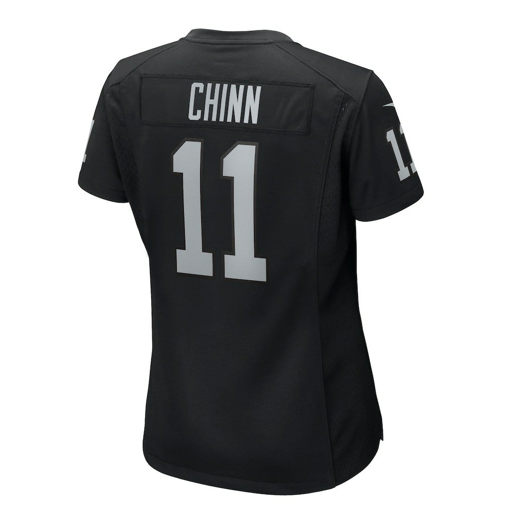 Jeremy Chinn Las Vegas Raiders Women's Team Game Jersey Black - Nike