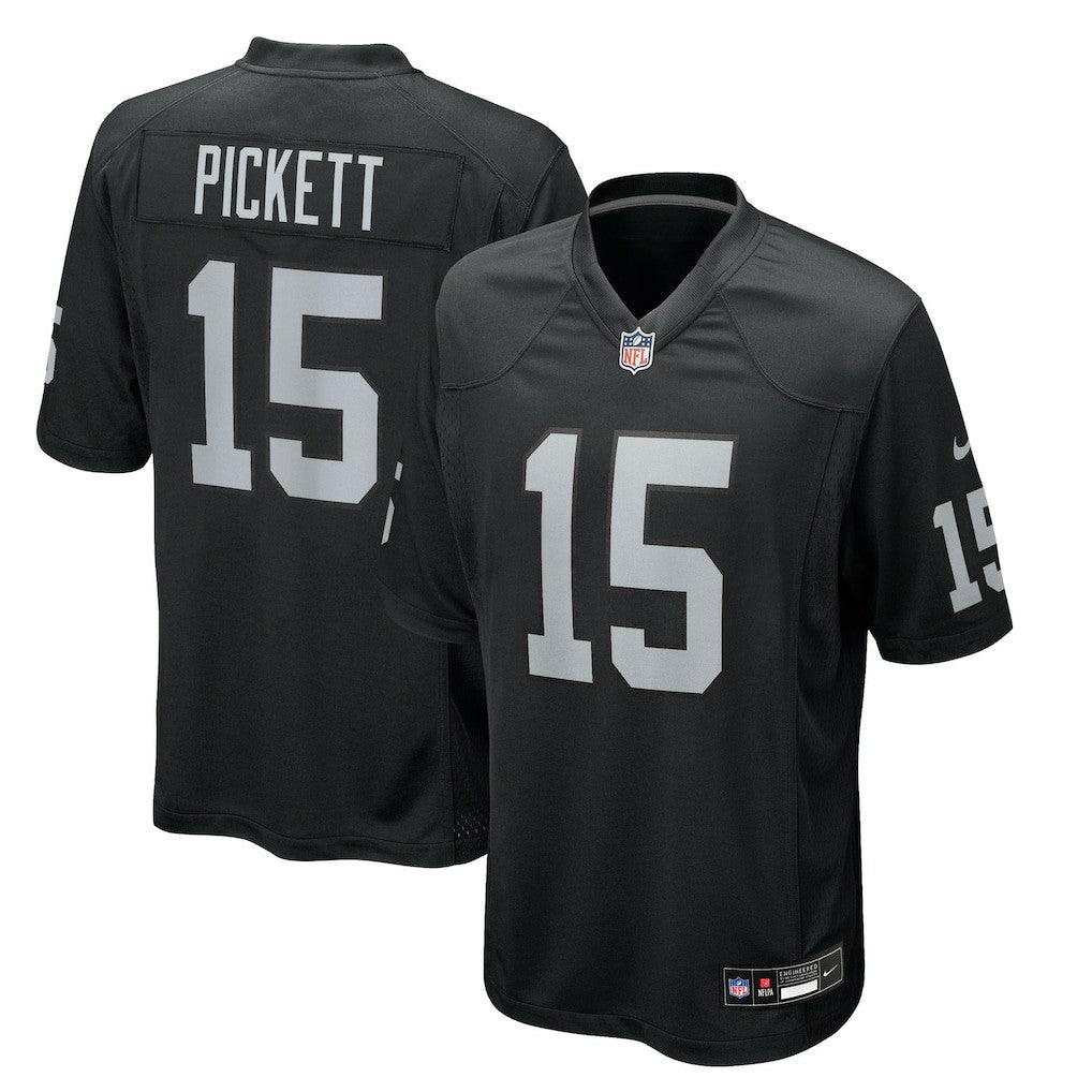Kenny Pickett Las Vegas Raiders Team Game Jersey Black - Nike