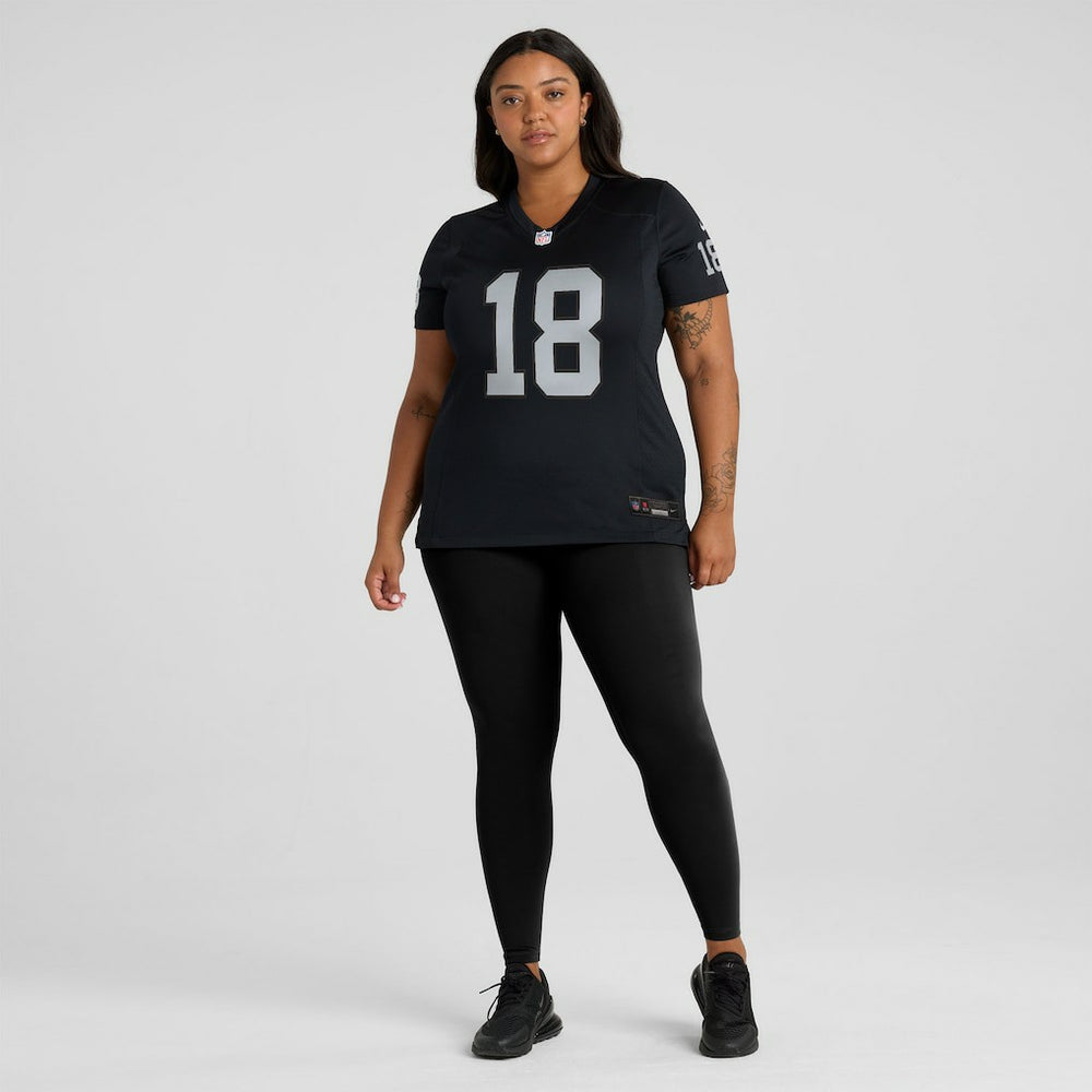 Jack Bech Las Vegas Raiders Women's Team Game Jersey Black - Nike