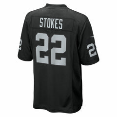 Eric Stokes Las Vegas Raiders Team Game Jersey Black - Nike