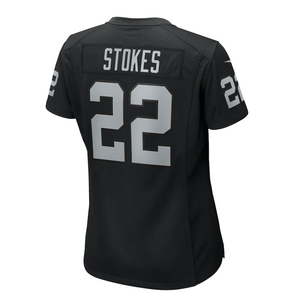 Eric Stokes Las Vegas Raiders Women's Team Game Jersey Black - Nike