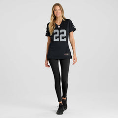 Eric Stokes Las Vegas Raiders Women's Team Game Jersey Black - Nike