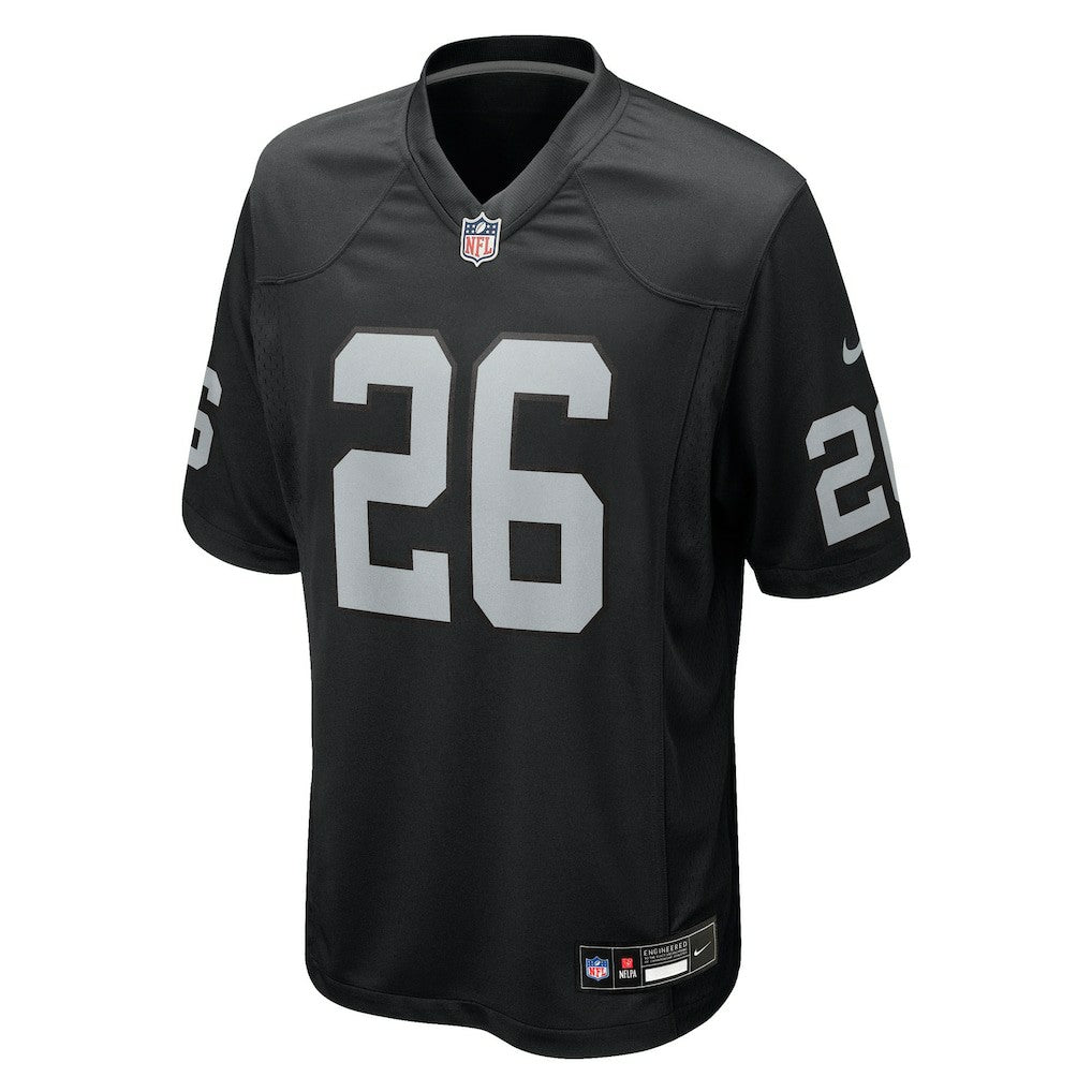 Darien Porter Las Vegas Raiders Team Game Jersey Black - Nike