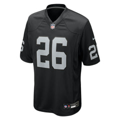 Darien Porter Las Vegas Raiders Team Game Jersey Black - Nike