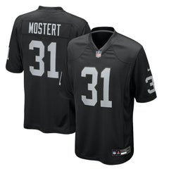Raheem Mostert Las Vegas Raiders Team Game Jersey Black - Nike