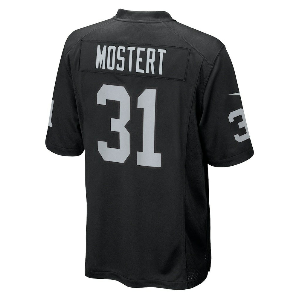 Raheem Mostert Las Vegas Raiders Team Game Jersey Black - Nike