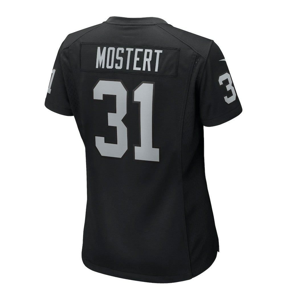 Raheem Mostert Las Vegas Raiders Women's Team Game Jersey Black - Nike