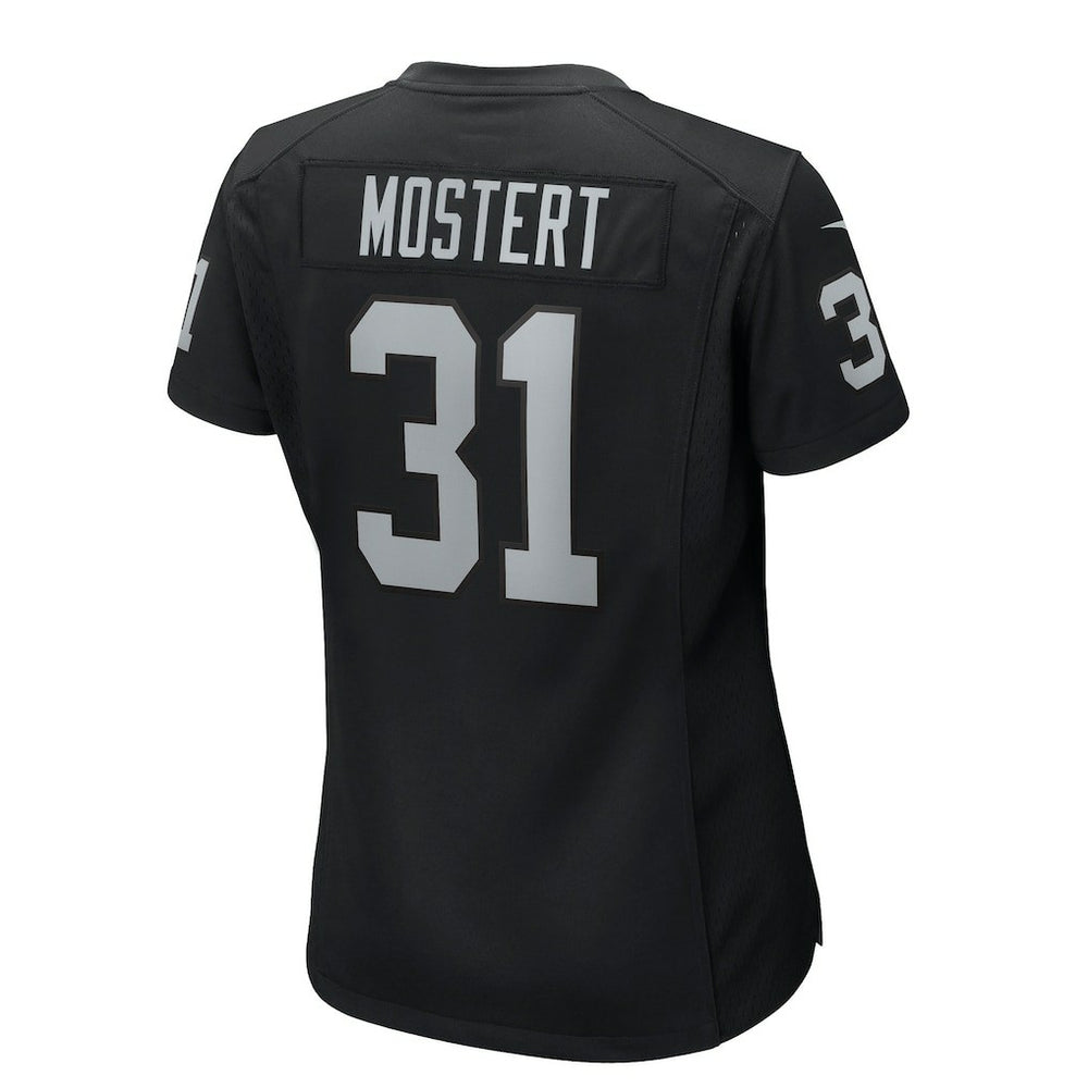 Raheem Mostert Las Vegas Raiders Women's Team Game Jersey Black - Nike