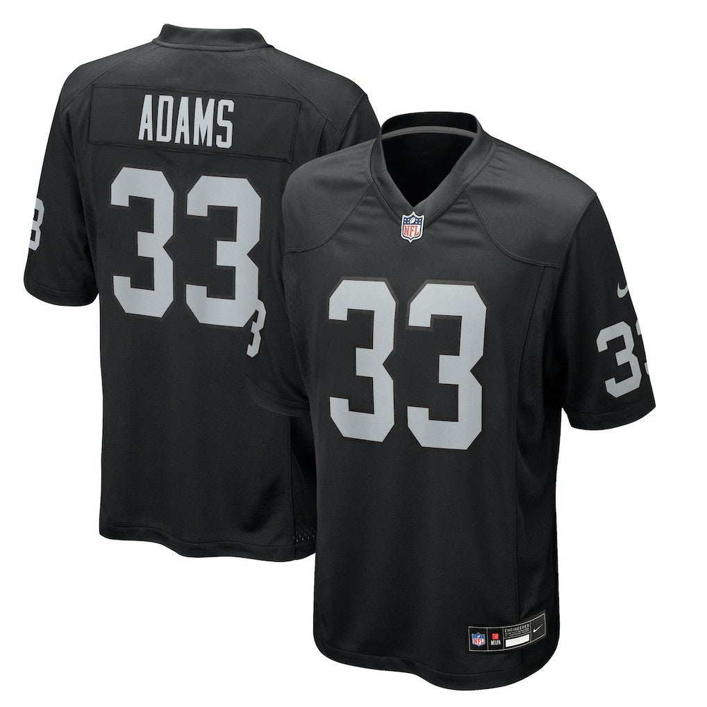 Jamal Adams Las Vegas Raiders Team Game Jersey Black - Nike