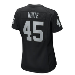 Devin White Las Vegas Raiders Women's Team Game Jersey Black - Nike