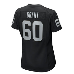 Charles Grant Las Vegas Raiders Women's Team Game Jersey Black - Nike