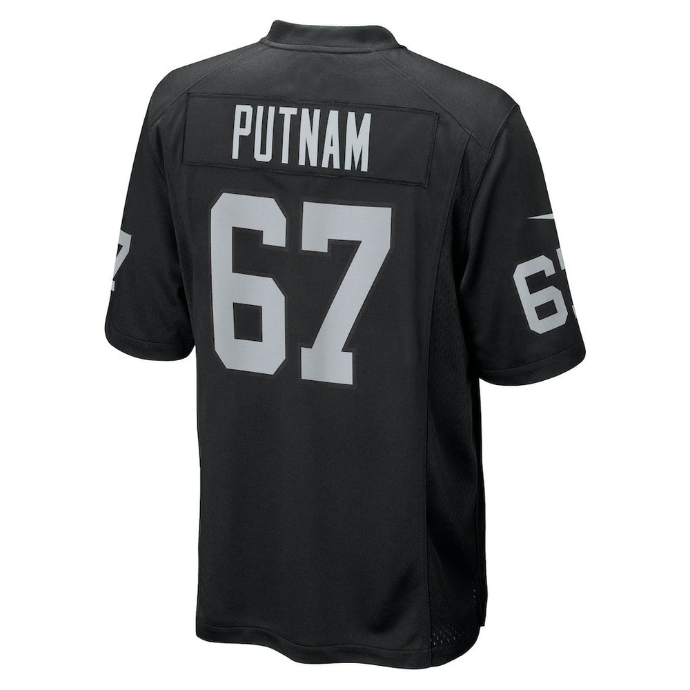 Will Putnam Las Vegas Raiders Team Game Jersey Black - Nike