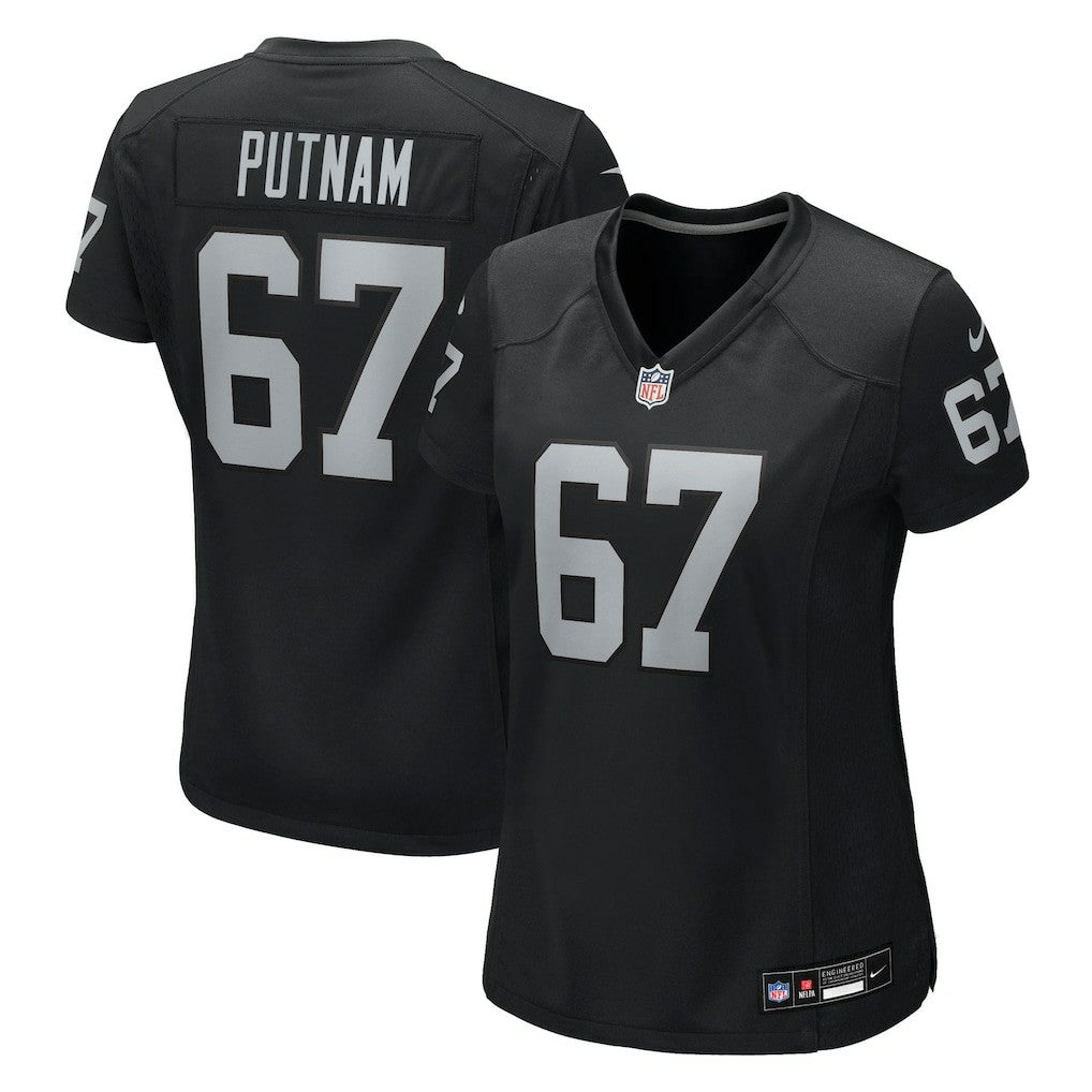 Will Putnam Las Vegas Raiders Women's Team Game Jersey Black - Nike