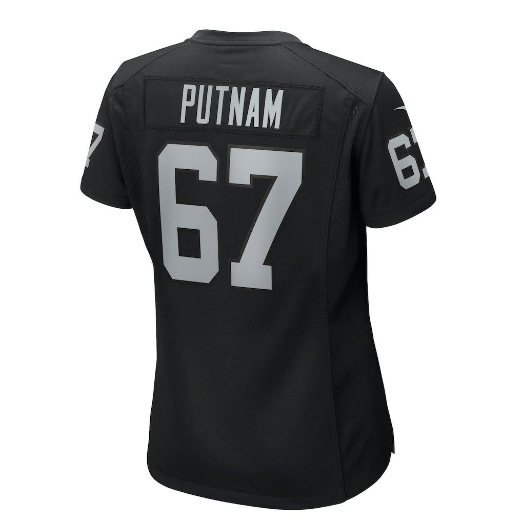 Will Putnam Las Vegas Raiders Women's Team Game Jersey Black - Nike