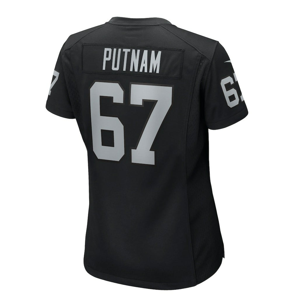 Will Putnam Las Vegas Raiders Women's Team Game Jersey Black - Nike