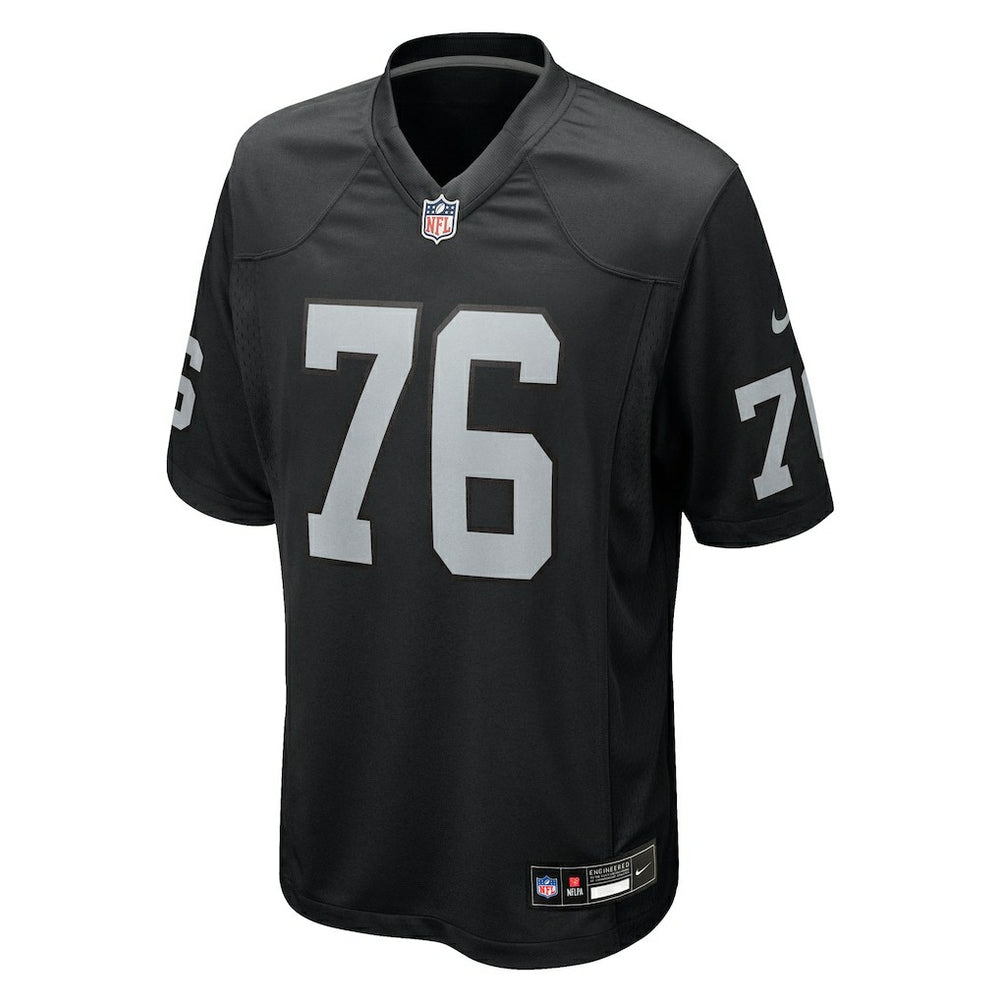 Caleb Rogers Las Vegas Raiders Team Game Jersey Black - Nike