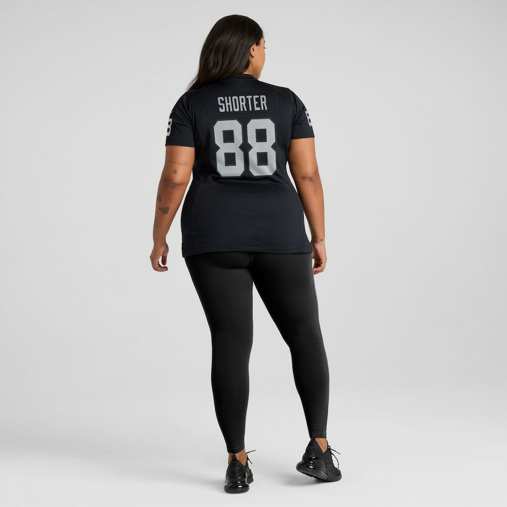 Justin Shorter Las Vegas Raiders Women's Team Game Jersey Black - Nike