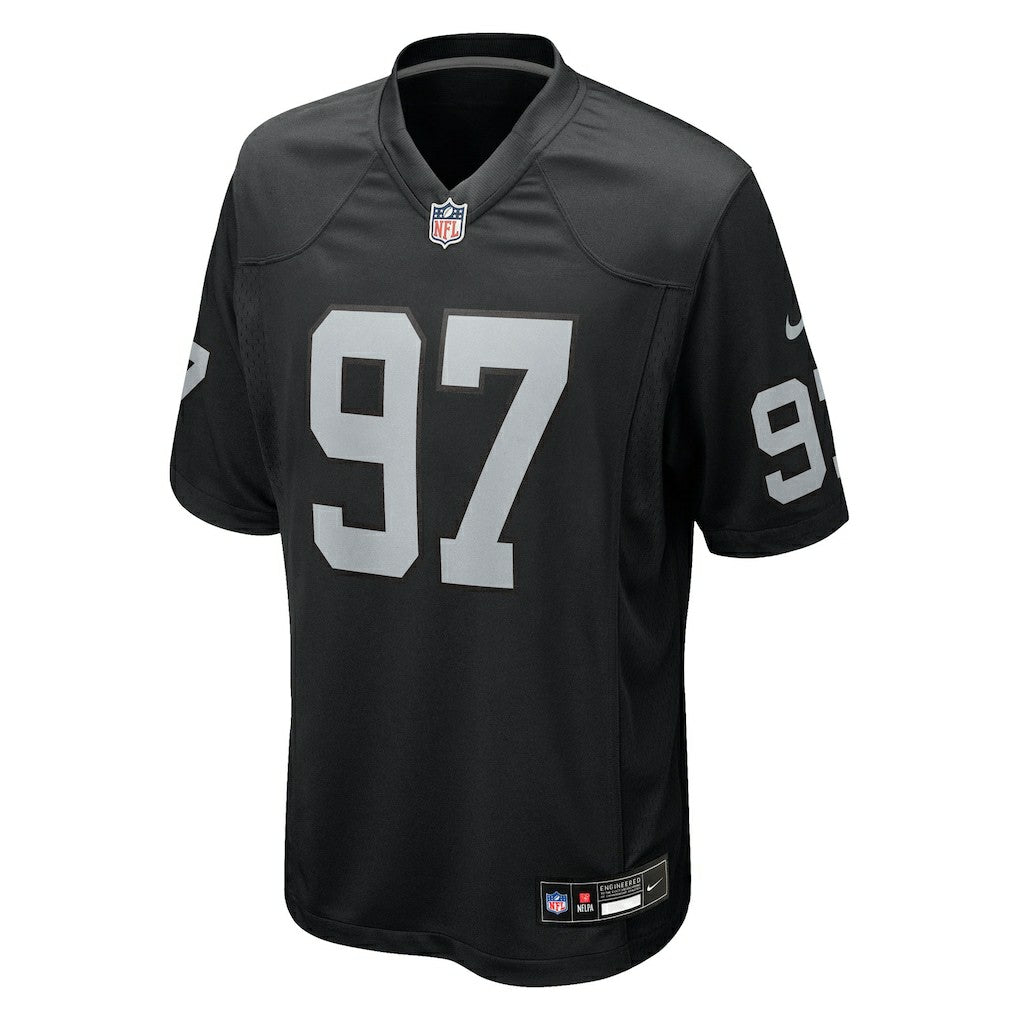 Tonka Hemingway Las Vegas Raiders Team Game Jersey Black - Nike