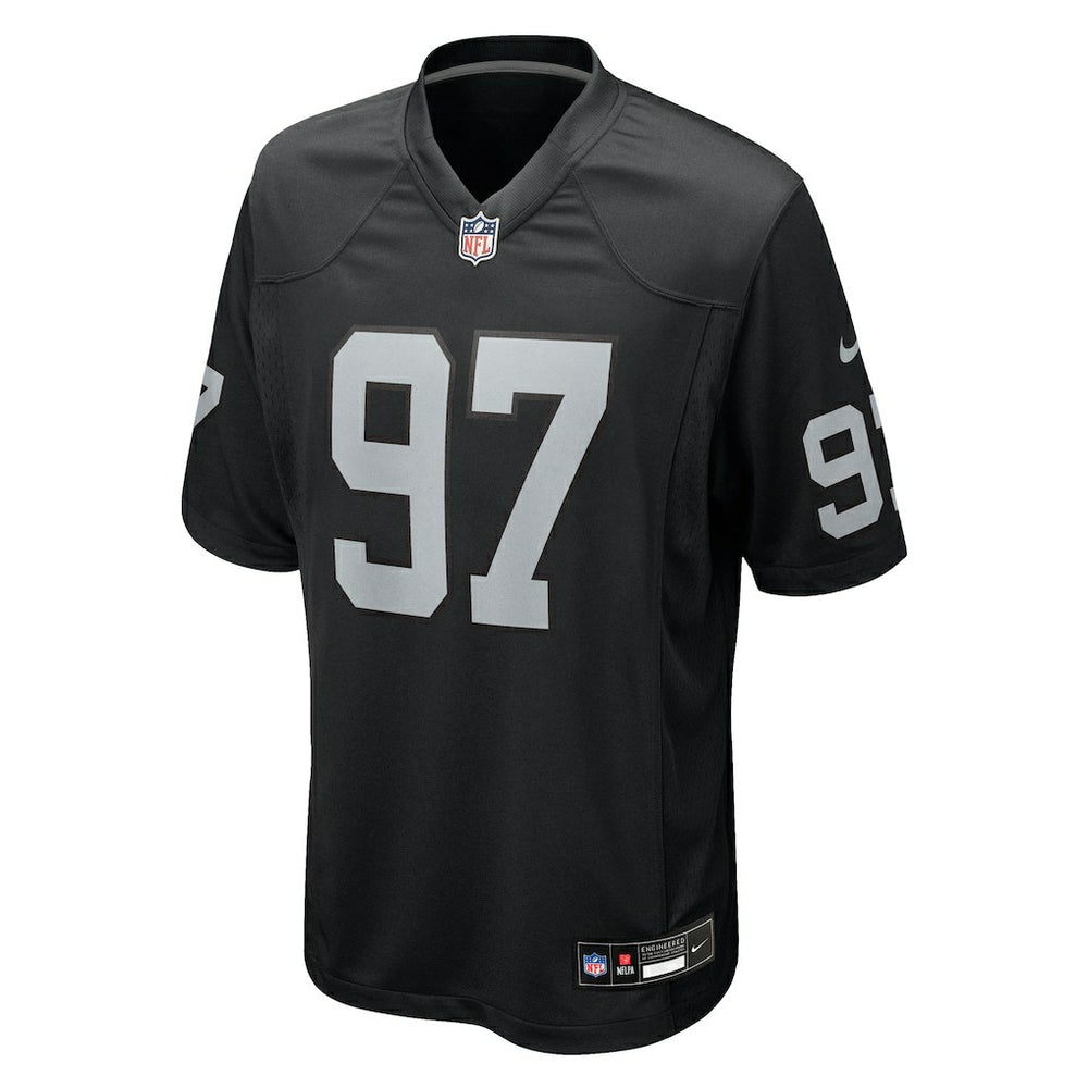 Tonka Hemingway Las Vegas Raiders Team Game Jersey Black - Nike