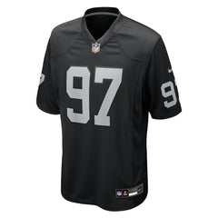 Tonka Hemingway Las Vegas Raiders Team Game Jersey Black - Nike