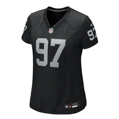 Tonka Hemingway Las Vegas Raiders Women's Team Game Jersey Black - Nike