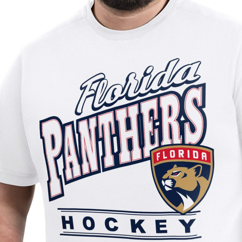 Florida Panthers - G-III Sports by Carl Banks Adaptive Headliner T-Shirt White
