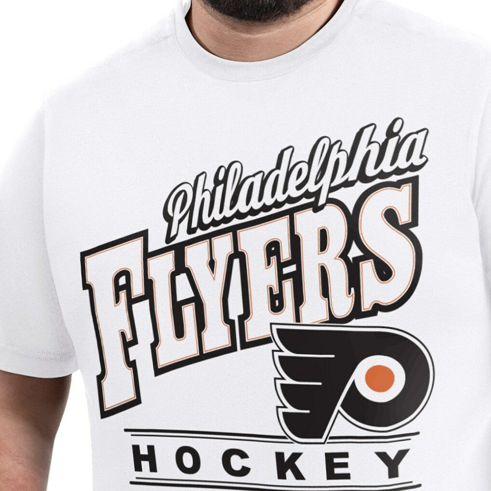 Philadelphia Flyers - G-III Sports by Carl Banks Adaptive Headliner T-Shirt White