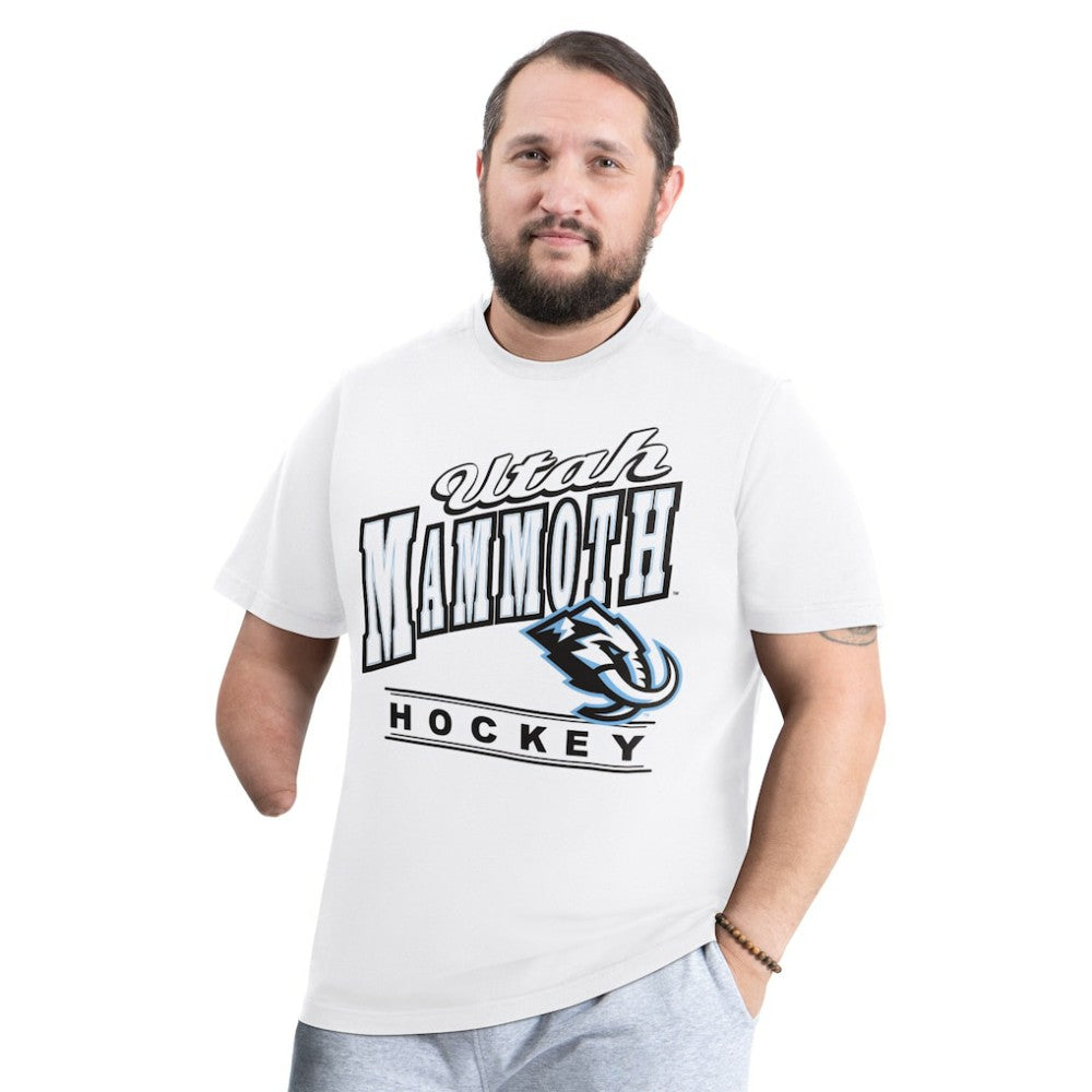 Utah Mammoth - G-III Sports by Carl Banks Adaptive Headliner T-Shirt White