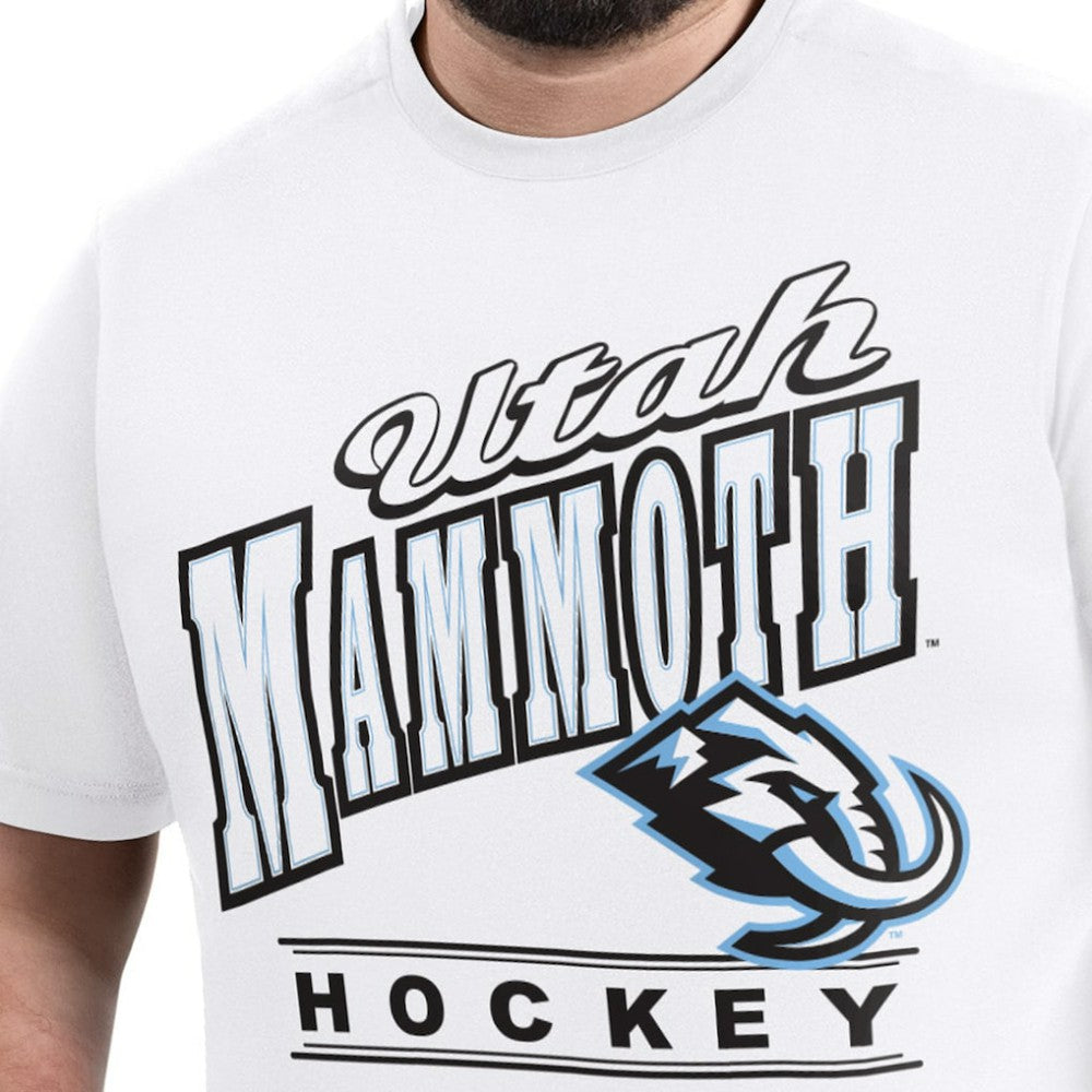 Utah Mammoth - G-III Sports by Carl Banks Adaptive Headliner T-Shirt White