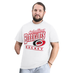 Carolina Hurricanes - G-III Sports by Carl Banks Adaptive Headliner T-Shirt White