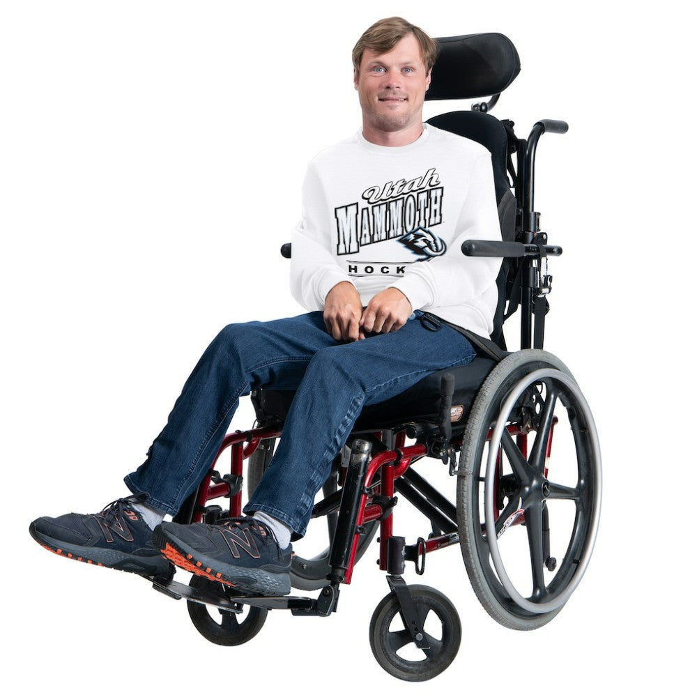 Utah Mammoth - G-III Sports by Carl Banks Adaptive Headliner Fleece Sweatshirt White