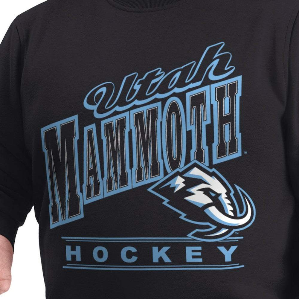Utah Mammoth - G-III Sports by Carl Banks Adaptive Headliner Fleece Sweatshirt Black