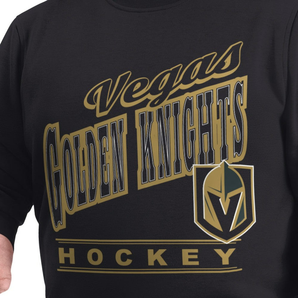 Vegas Golden Knights G-III Sports by Carl Banks Adaptive Headliner Fleece Sweatshirt Black