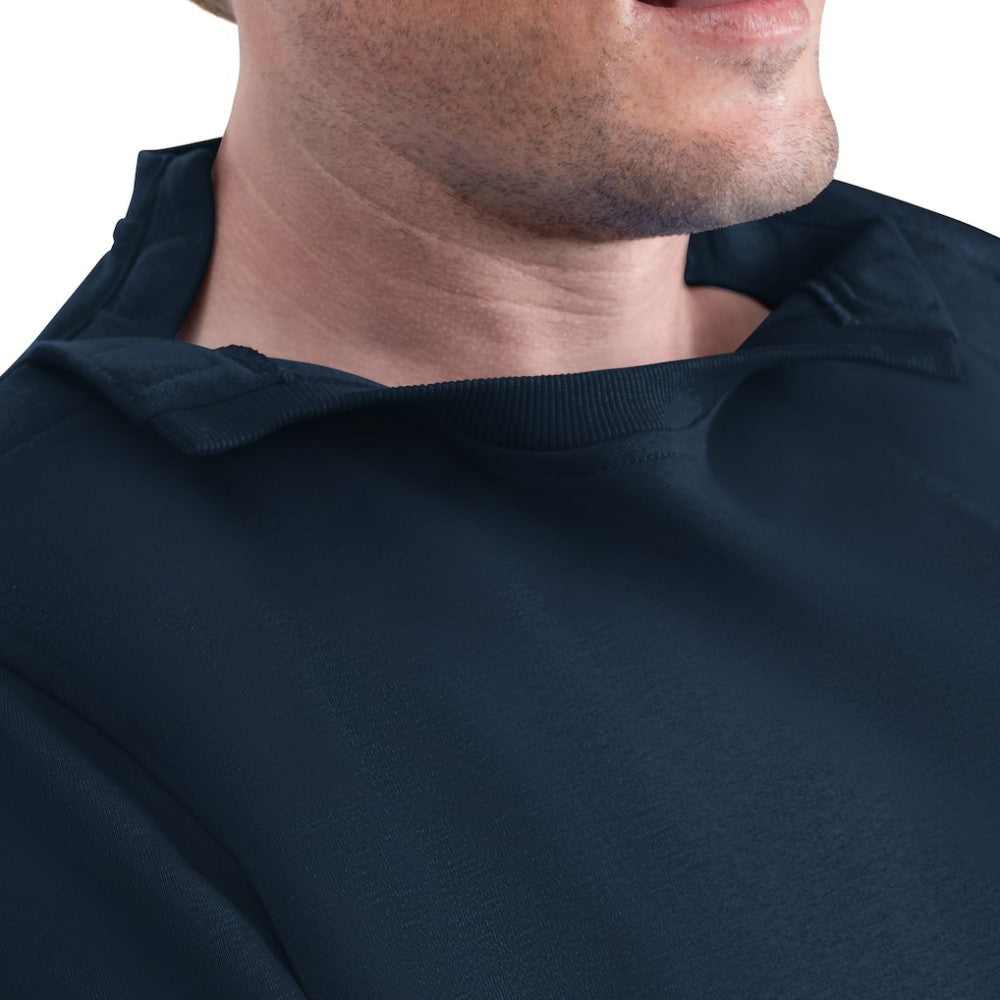Colorado Avalanche - G-III Sports by Carl Banks Adaptive Headliner Fleece Sweatshirt Navy