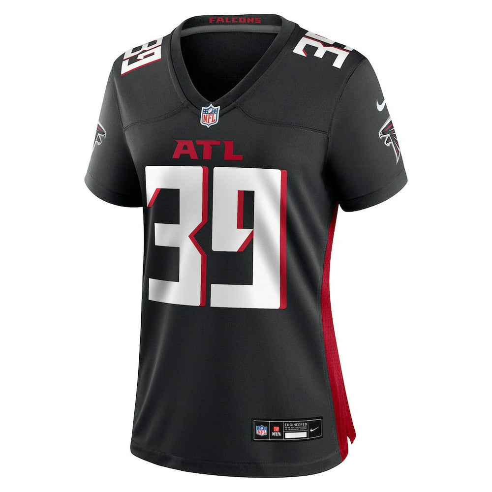 John Parker Romo Atlanta Falcons Women's Team Game Jersey Black - Nike