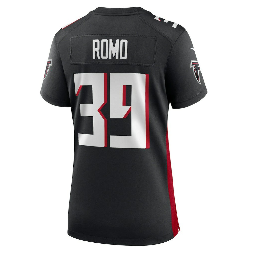 John Parker Romo Atlanta Falcons Women's Team Game Jersey Black - Nike