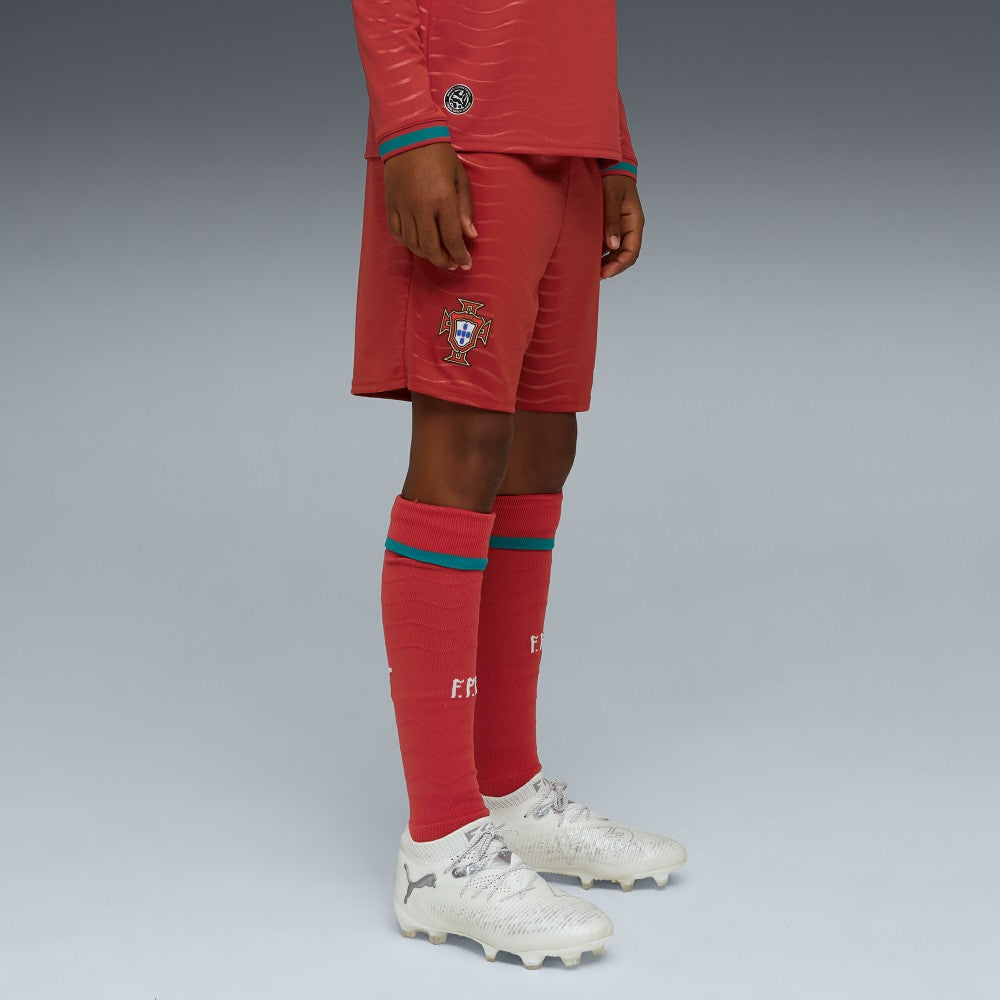 Puma Portugal National Team Youth 2026 Replica Shorts - Red