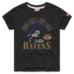 Baltimore Ravens Homage Youth Star Wars x NFL Tri-Blend T-Shirt Black - NFL