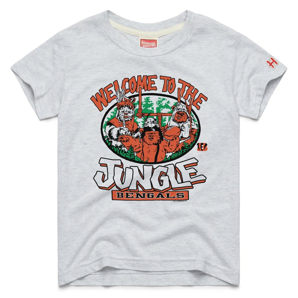 Cincinnati Bengals Homage Youth Star Wars x NFL Tri-Blend T-Shirt White - NFL
