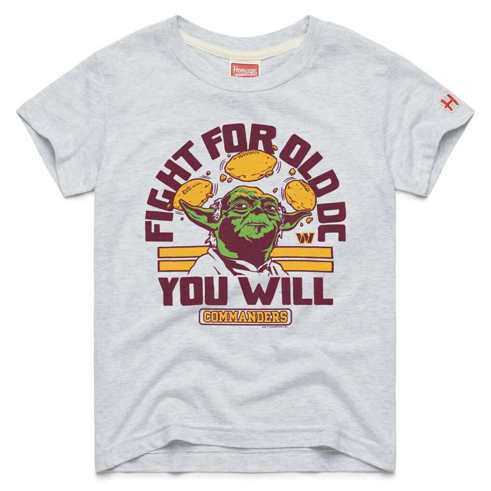 Washington Commanders Homage Youth Star Wars x NFL Tri-Blend T-Shirt White - NFL