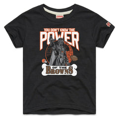 Cleveland Browns Homage Youth Star Wars x NFL Tri-Blend T-Shirt Black - NFL
