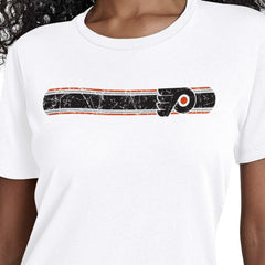 Philadelphia Flyers - Starter Women's Team Stripe T-Shirt White